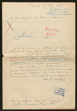 Expediente de Charles Caillard