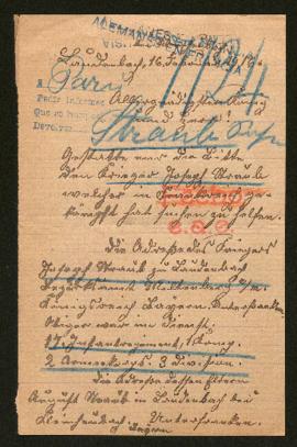 Expediente de Joseph Straub