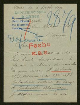 Expediente de H. Defanti