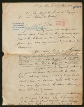 Expediente de François Gastein