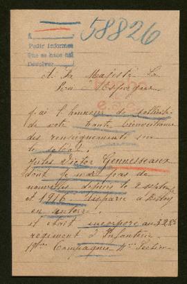 Expediente de Jules Victor Genneseaux