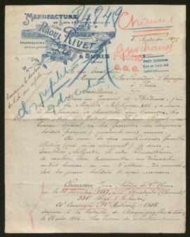 Expediente de Jean Chaume y François Quichaud