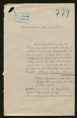 Expediente de Johann Baptist Ammer