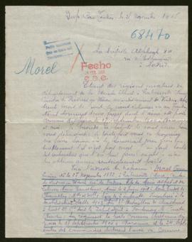 Expediente de Pierre Lucien Morel