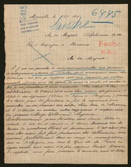Expediente de Victor François Landre