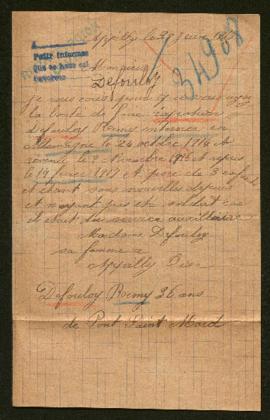 Expediente de Remy Defouloy