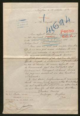 Expediente de Simon Santini