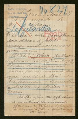 Expediente de Guillaume Le Gélardon