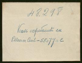 Expediente de madame Douglas Paterson