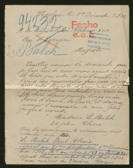 Expediente de Paul Alexis Le Balch