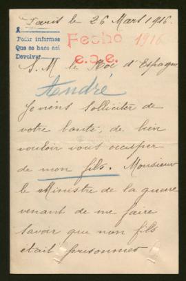 Expediente de Laurent Joseph André