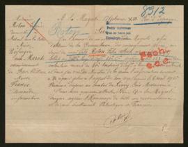 Expediente de Félix Albert Roton