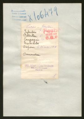 Expediente de Gaston Lucas