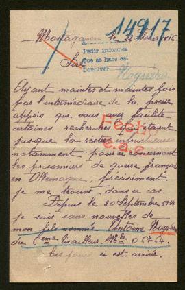 Expediente de Antoine Noguéra