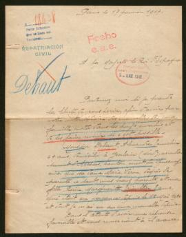 Expediente de la familia Trouiller-Dehaut