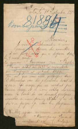 Expediente de Jean Baptiste François Bonrepaux