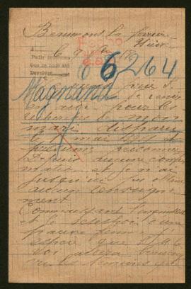 Expediente de Edmond Lucien Magnand
