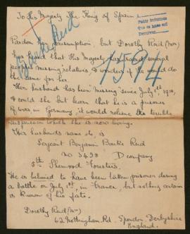 Expediente de Benjamin Barke Reid