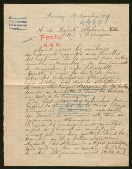 Expediente de François Marie Ginet