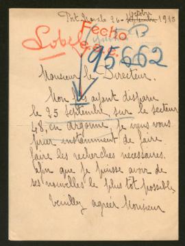 Expediente de Gaston de Lobel