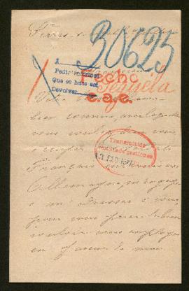 Expediente de Joseph Elie Séguéla