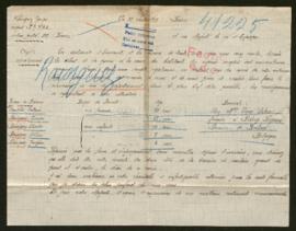 Expediente de la familia Rainguez Coutelet