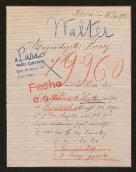 Expediente de Heinrich Walter