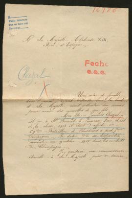 Expediente de Ioannès Chazal