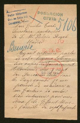 Expediente de la familia Beuvrie