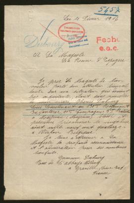 Expediente de Henri Dubourg