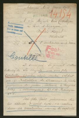 Expediente de Charles Louis André Coutelle