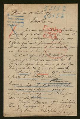 Expediente de Maurice y Charles Faucon