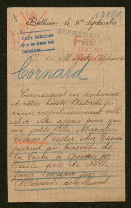 Expediente de Marceline Cornard