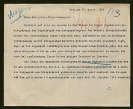 Expediente de Heinrich Wagner