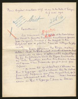 Expediente de Louis Biet