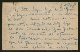 Expediente de Alfred Würtz