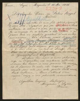 Expediente de Pierre François Agulhon