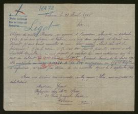 Expediente de Armand Louis Ligot