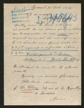 Expediente de Paul Le Thery