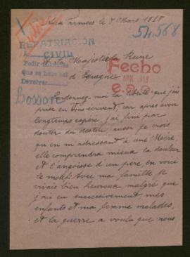 Expediente de la familia Bosson Delplanque