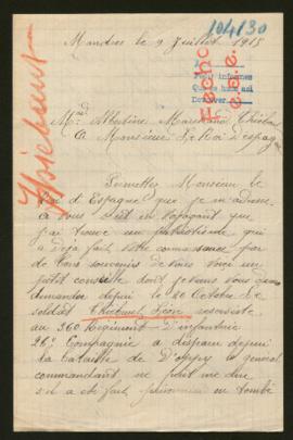 Expediente de Léon Thiébaut