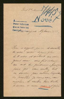 Expediente de Marius Henri Nové