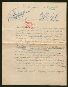 Expediente de monsieur Malon