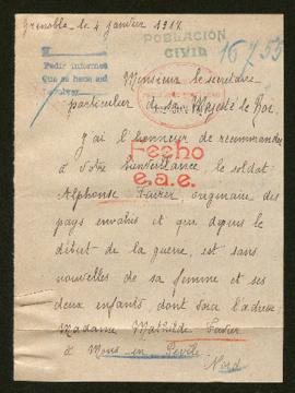 Expediente de Mathilde Favier