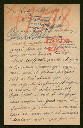 Expediente de Eugènie Desessart