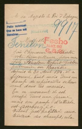Expediente de Robert Gaston Fénelon
