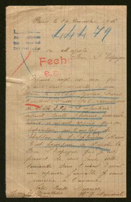 Expediente de Gaston Desiré Marissal