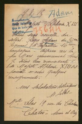 Expediente de Roger Adam