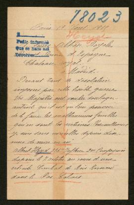 Expediente de Albert Heyd