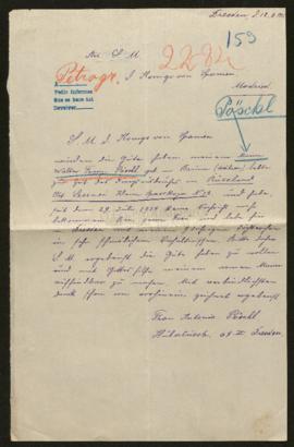 Expediente de Walter Franz Pöschl